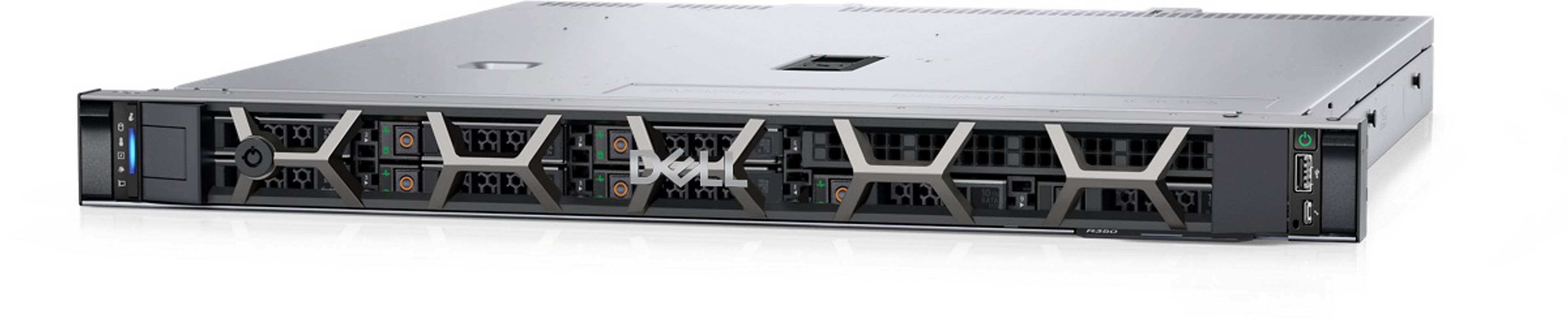 Dell Server PowerEdge R350 Xeon E-2314/1x16GB/1x480GB/4x3.5"(Hot-Plug)/PERC H355/iDrac9 Express/2x600W PSU/No OS/3Y Basic NBD Warranty