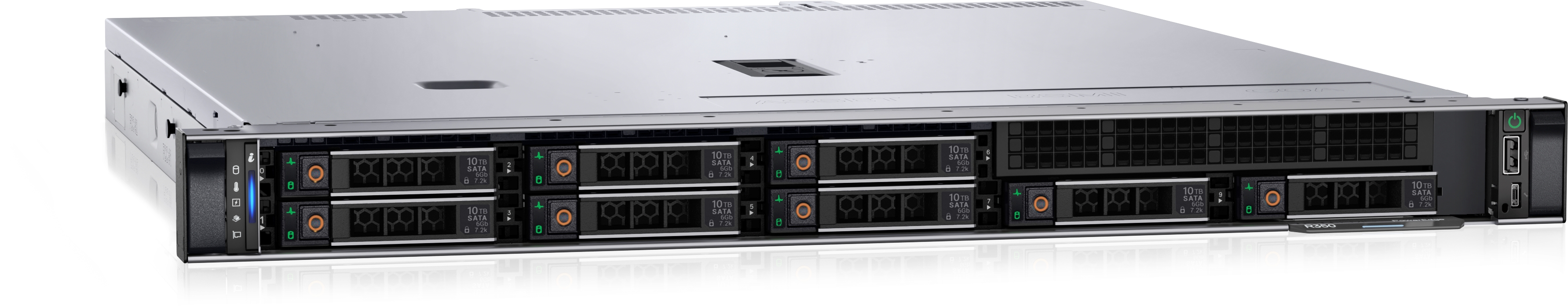 Dell Server PowerEdge R350 Xeon E-2314/1x16GB/1x480GB/4x3.5"(Hot-Plug)/PERC H355/iDrac9 Express/2x600W PSU/No OS/3Y Basic NBD Warranty