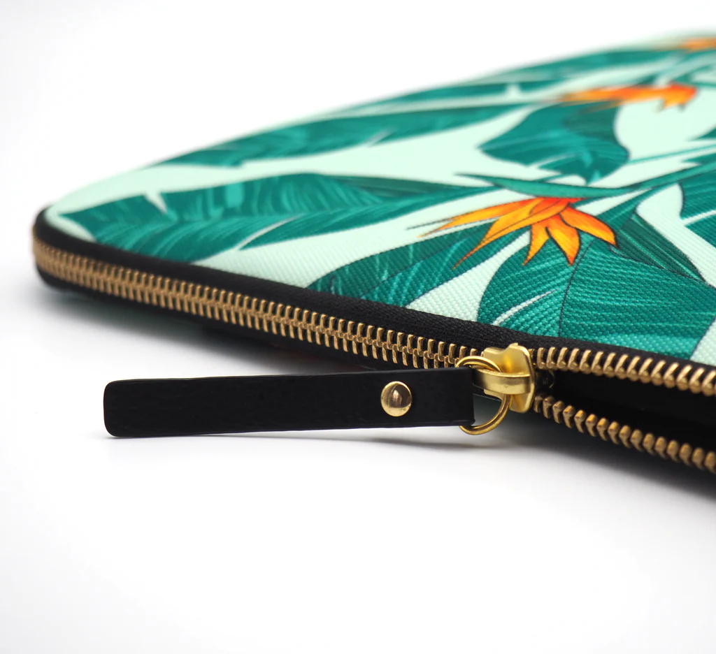 Casyx | SLVS-000008 | Casyx for MacBook | Fits up to size 13 ”/14 " | Sleeve | Birds of Paradise | Waterproof