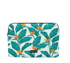 Casyx | Fits up to size 13 ”/14 " | Casyx for MacBook | SLVS-000008 | Sleeve | Birds of Paradise | Waterproof