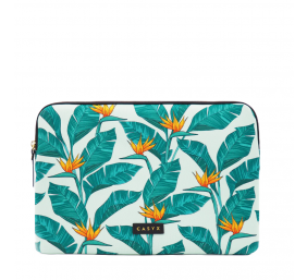 Casyx | SLVS-000008 | Casyx for MacBook | Fits up to size 13 ”/14 " | Sleeve | Birds of Paradise | Waterproof