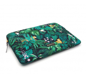 Casyx | SLVS-000020 | Casyx for MacBook | Fits up to size 13 ”/14 " | Sleeve | Deep Jungle | Waterproof