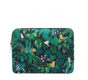 Casyx | SLVS-000020 | Casyx for MacBook | Fits up to size 13 ”/14 " | Sleeve | Deep Jungle | Waterproof