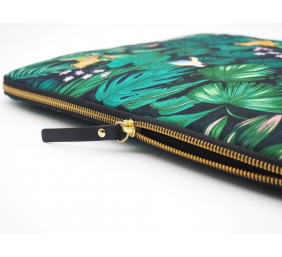 Casyx | SLVS-000020 | Casyx for MacBook | Fits up to size 13 ”/14 " | Sleeve | Deep Jungle | Waterproof