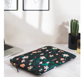 Casyx | SLVS-000021 | Casyx for MacBook | Fits up to size 13 ”/14 " | Sleeve | Glowing Forest | Waterproof