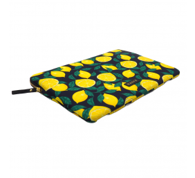 Casyx | SLVS-000002 | Casyx for MacBook | Fits up to size 13 ”/14 " | Sleeve | Midnight Lemons | Waterproof