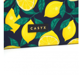 Casyx | SLVS-000002 | Casyx for MacBook | Fits up to size 13 ”/14 " | Sleeve | Midnight Lemons | Waterproof
