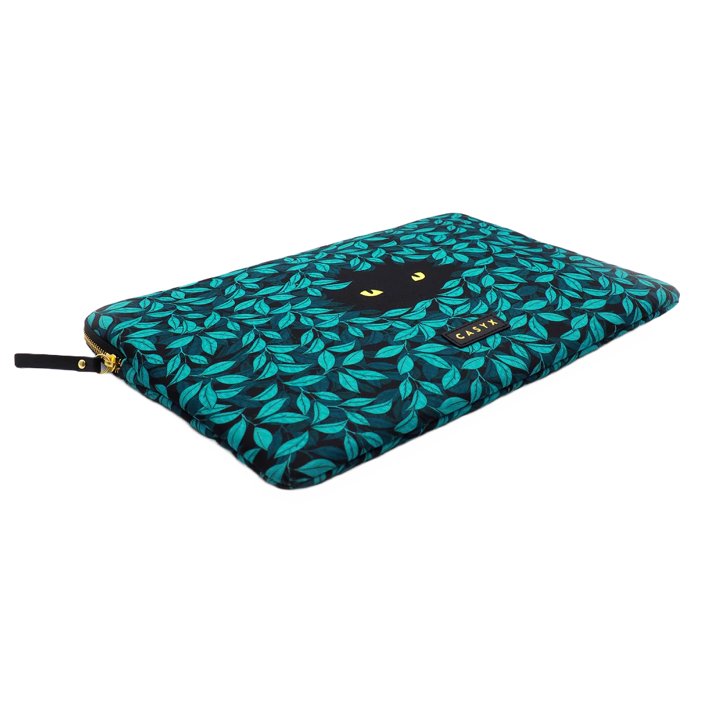 Casyx | SLVS-000001 | Casyx for MacBook | Fits up to size 13 ”/14 " | Sleeve | Spying Cat | Waterproof