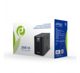 EnerGenie | Pure sine wave UPS with LCD display and USB | EG-UPS-PS1000-01 | 1000 VA | 800 W