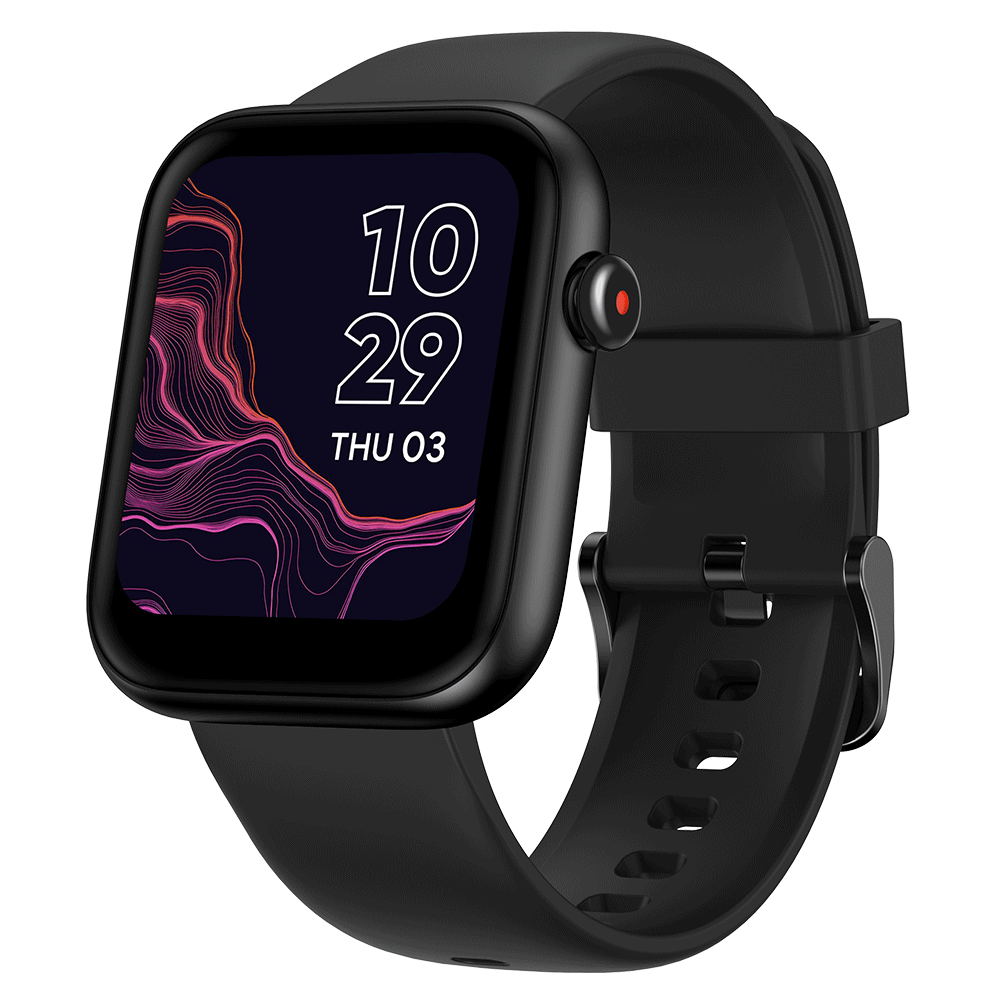 GTH2 | Smart watch | TFT | Touchscreen | 1.72” | Activity monitoring 24/7 | Waterproof | Bluetooth | Black