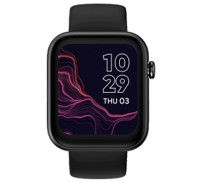 GTH2 | Smart watch | TFT | Touchscreen | 1.72” | Activity monitoring 24/7 | Waterproof | Bluetooth | Black