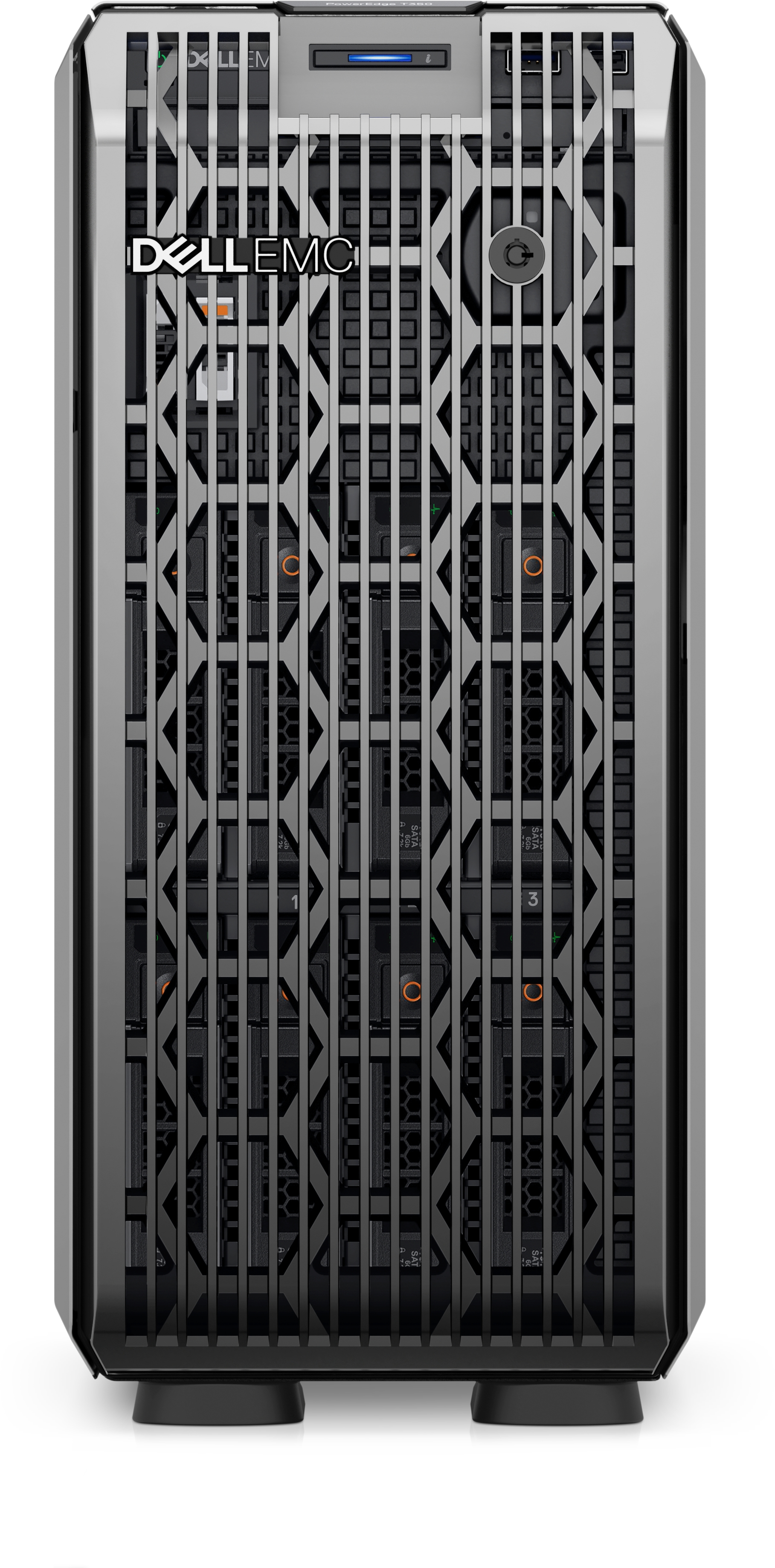 Dell PowerEdge T350 Tower, Intel Xeon, E-2314, 2.8 GHz, 8 MB, 4T, 4C, No RAM, No HDD, Up to 8 x 3.5", Hot-swap hard drive bays, PERC H355, Power supply 2x600 W, iDrac9 Basic, No OS, Warranty Basic NBD month(s)