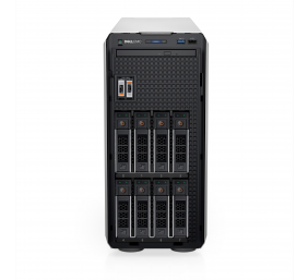 Dell PowerEdge T350 Tower, Intel Xeon, E-2314, 2.8 GHz, 8 MB, 4T, 4C, No RAM, No HDD, Up to 8 x 3.5", Hot-swap hard drive bays, PERC H355, Power supply 2x600 W, iDrac9 Basic, No OS, Warranty Basic NBD month(s)