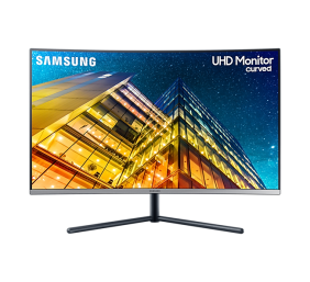 Samsung | Curved Monitor | LU32R590CWPXEN | 32 " | VA | UHD | 16:9 | 60 Hz | 4 ms | Warranty  month(s) | 3840 x 2160 | 250 cd/m² | HDMI ports quantity 1 | Black