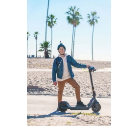 Segway | Kickscooter P65E | Up to 25 km/h | 10.5 " | Dark Grey/Orange