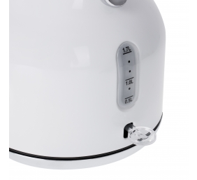 Adler | Kettle with a Thermomete | AD 1346w | Electric | 2200 W | 1.7 L | Stainless steel | 360° rotational base | White