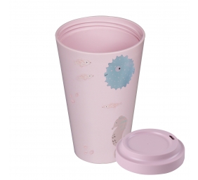 Stoneline | Awave Coffee-to-go cup | 21956 | Capacity 0.4 L | Material Silicone/rPET | Rose
