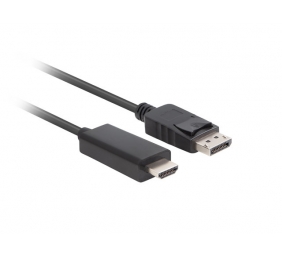 Lanberg | DisplayPort to HDMI Cable | DisplayPort Male | HDMI Male | DP to HDMI | 1 m