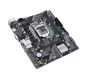Asus | PRIME H510M-K R2.0 | Processor family Intel | Processor socket  LGA1200 | DDR4 DIMM | Memory slots 2 | Supported hard disk drive interfaces 	SATA, M.2 | Number of SATA connectors 4 | Chipset  Intel H470 | micro-ATX