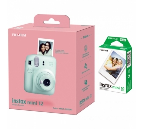 Fujifilm | Instax Mini 12 Camera + Instax Mini Glossy (10pl) | Mint Green | 800