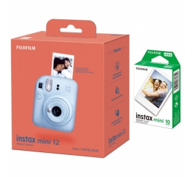 Fujifilm | Instax Mini 12 Camera + Instax Mini Glossy (10pl) | Pastel Blue | 800