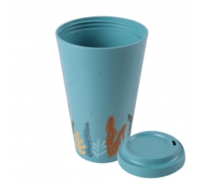 Stoneline | Awave Coffee-to-go cup | 21957 | Capacity 0.4 L | Material Silicone/rPET | Turquoise