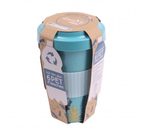 Stoneline | Awave Coffee-to-go cup | 21957 | Capacity 0.4 L | Material Silicone/rPET | Turquoise