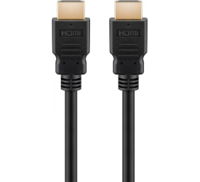 Goobay | High Speed HDMI Cable with Ethernet | Black | HDMI male (type A) | HDMI male (type A) | HDMI to HDMI | 1 m