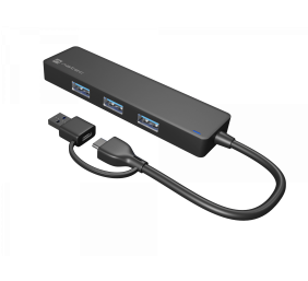 Natec USB 3.0 HUB, Mayfly, 4-Port, Black | Natec USB 3.0 HUB, Mayfly, 4-Port | Moth NHU-1342 | 0.15 m | Black