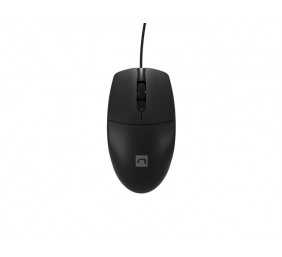 Natec | Mouse | Ruff Plus | Wired | Black