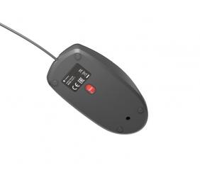 Natec | Mouse | Ruff Plus | Wired | Black