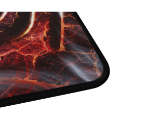 Genesis | Mouse Pad | Fabric, Rubber | Carbon 500 MAXI LAVA G2 Edition | Multicolor