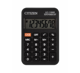 Skaičiuotuvas kišeninis CITIZEN LC-110NR