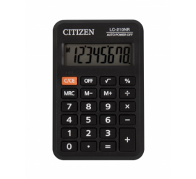 Skaičiuotuvas kišeninis CITIZEN LC-210NR