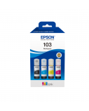 Epson 103 EcoTank (C13T00S64A) kasetė rašaliniams spausdintuvams, CMYK, Komplektas 4 spalvų