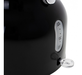 Adler | Kettle with a Thermomete | AD 1346b | Electric | 2200 W | 1.7 L | Stainless steel | 360° rotational base | Black