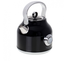 Adler | Kettle with a Thermomete | AD 1346b | Electric | 2200 W | 1.7 L | Stainless steel | 360° rotational base | Black