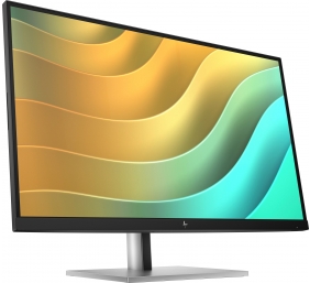 HP E27u G5 QHD Charging Monitor - 27" 2560x1440 QHD 350-nit AG, IPS, USB-C(65W)/DisplayPort/HDMI/DP daisy chain, 3x USB 3.0, RJ-45 LAN, height adjustable, 3 years
