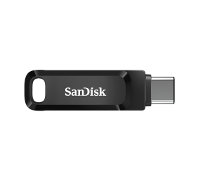 SanDisk Ultra Dual Drive Go USB atmintinė 128GB, USB-C/USB-A 3.2 Gen 1, Juoda