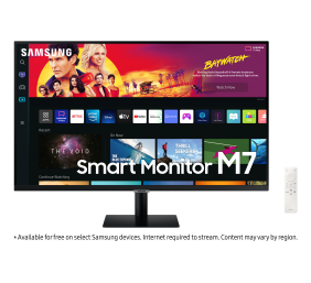 Samsung | Smart Monitor | LS32BM700UPXEN | 32 " | VA | UHD | 16:9 | Warranty  month(s) | 4 ms | 300 cd/m² | Black | HDMI ports quantity 2 | 60 Hz