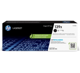 HP 139X (W1390X) kasetė lazeriniams spausdintuvams, Juoda (4000 psl.)