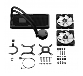 Fractal Design | Water Cooling Unit | Lumen S24 V2 RGB | Intel, AMD | CPU Liquid Cooler
