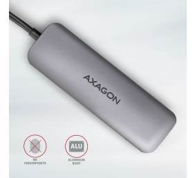 AXAGON SuperSpeed USB-C COMBO 5in1 Hub | HMC-5