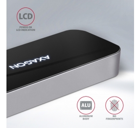 AXAGON SuperSpeed USB-C COMBO 6in1 Hub | HMC-6GL