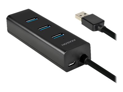 AXAGON Four-port USB 3.0 hub with fast charging and power support | HUE-S2B