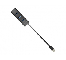 AXAGON Four-port USB 3.0 hub with fast charging and power support | HUE-S2B