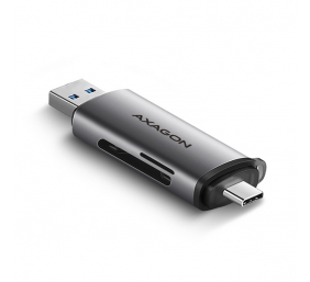 AXAGON Mobile USB 3.2 Gen 1card reader with USB-C and USB-A connectors | CRE-SAC