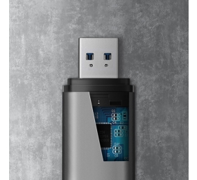 AXAGON Mobile USB 3.2 Gen 1card reader with USB-C and USB-A connectors | CRE-SAC