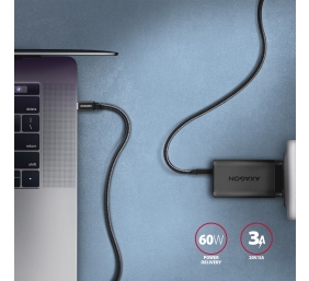 AXAGON Data and charging USB 3.2 Gen 1 cable, 1 m | BUCM3-CM10AB | USB Type C - USB Type C