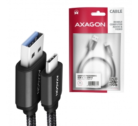 AXAGON Data and charging cable | BUCM3-AM20AB | USB Type-C to USB Type-A